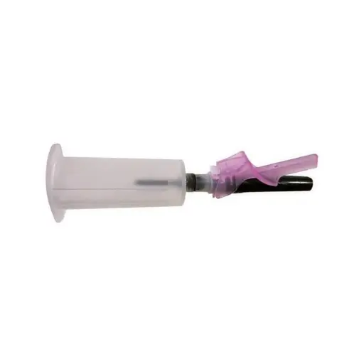 Aiguille à prélèvement sécurité BD ECLIPSE : fiabilité, hygiène et protection optimale - Gauge: 22G - NOIR - ECLIPSE™ + corps : 32 x 0,70 mm - 1 boîte de 100