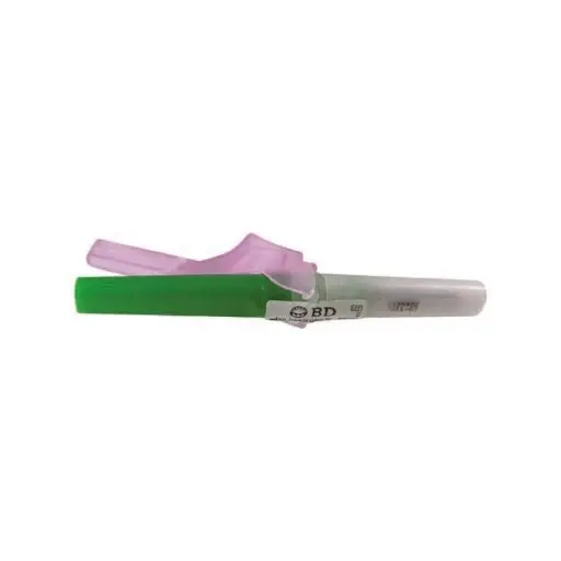 Aiguille à prélèvement sécurité BD ECLIPSE : fiabilité, hygiène et protection optimale - Gauge: 21G - VERT - ECLIPSE™ + corps : 32 x 0,80 mm - Conditionnement 1 boîte de 100