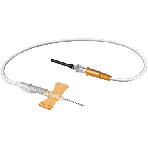 Kit de prélèvement VACUMIRAGE SMARTSAFE : sécurité et précision pour vos prélèvements sanguins - Gauge: 23G - ORANGE - 20 x 0,50 mm - Conditionnement : 1 boîte de 50