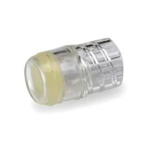 Bouchon LUER-LOCK : fermeture sécurisée pour cathéters et tubulures - Mâle + site d'injection - Conditionnement : 1 boîte de 100