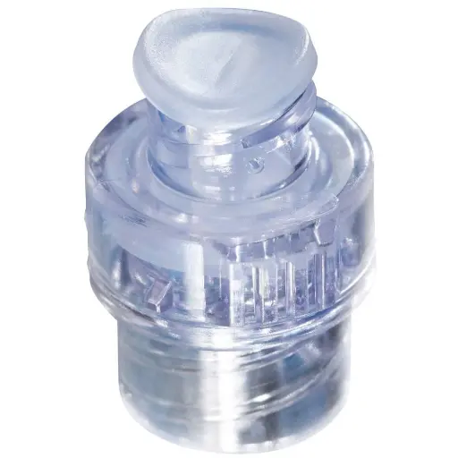 Valve bidirectionnelle BD Q-Syte - pour les perfusions par gravité ou sous pression jusqu’à 40 bar - Conditionnement : 1 boîte de 50