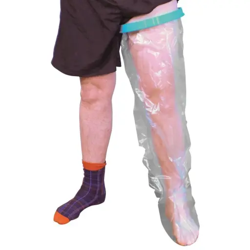 Protège plâtre - protection waterproof adulte : confort, sécurité et étanchéité au quotidien - Jambe Adulte