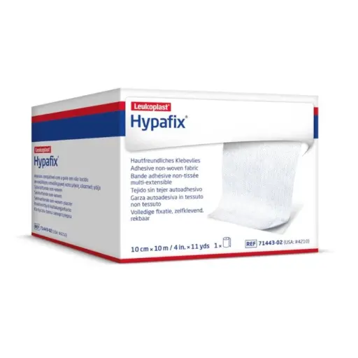 Bande adhésive non-tissée multi-extensible HYPAFIX – Maintien fiable et confort pour la peau sensible - Conditionnement : À l'unité (7 Tailles)